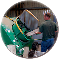 Seasoned timber firewood cutting